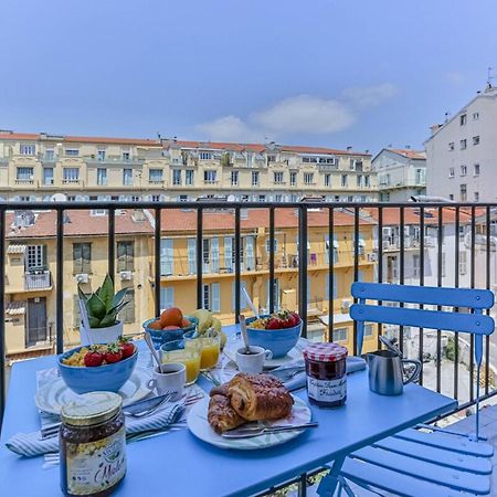Appartamento Massena Cours - Terrasse - Zone Pietonne Nizza Esterno foto